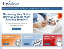 Tablet Screenshot of blackmoore.com